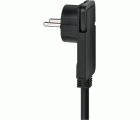 Alargador eléctrico IP20 H05VV-F 3G1,5 con clavija plana para uso en interiores