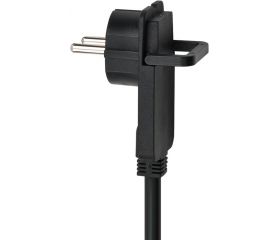 Alargador eléctrico IP20 H05VV-F 3G1,5 con clavija plana para uso en interiores