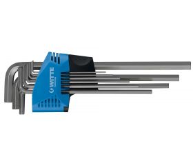 Juego de 9 llaves Allen largas