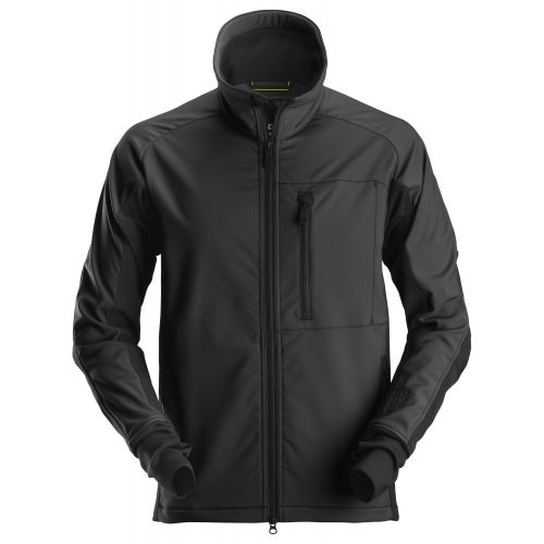 Chaqueta de GORE® WINDSTOPPER® FlexiWork Negra talla L