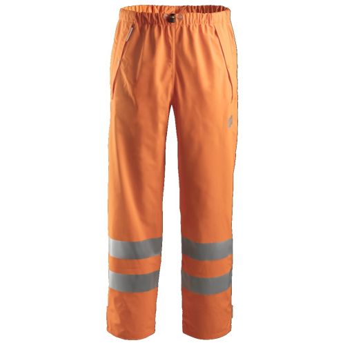 8243 Pantalón Impermeable PU Alta Visibilidad Clase 2 naranja talla XL
