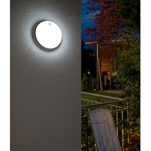 Aplique/plafón LED redondo RL 1650 de 15W (1680lm, 4000K, IP65) clase de eficacia energética F