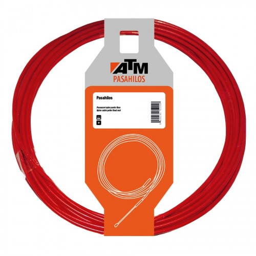 Guía pasahilos de acero/nylon de 4 mm con punta...
