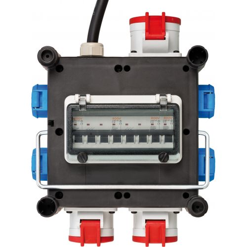 Distribuidor de energía compacto de goma IP44 BSV 3