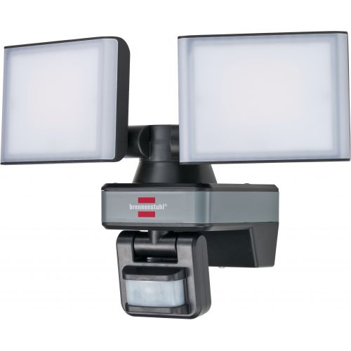 Foco LED doble de pared WF con protección IP54,...