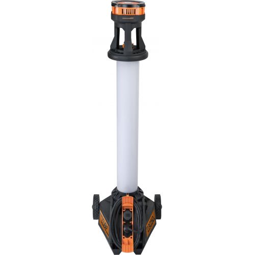 Foco de trabajo LED TU 23050 M con telescopio extensible para obra o industria, IP54 - Professional LINE