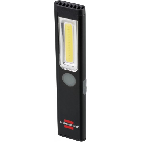 Linterna de trabajo LED con clip y batería recargable PL 200 AC (200 lm)