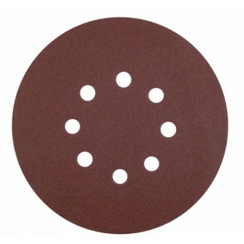 Caja de 50 discos de 150 mm de papel autoadhrente AO (6 agujeros; grano 240)