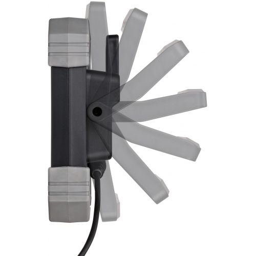 Foco LED portátil antideslumbrante para obra DINORA 5050, IP65