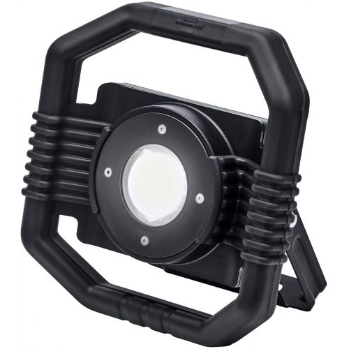 Foco LED portátil DARGO de funcionamiento híbrido con batería recargable o conexión de red