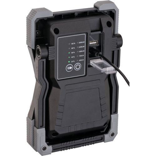 Foco LED portátil RUFUS con batería recargable y protección IP65