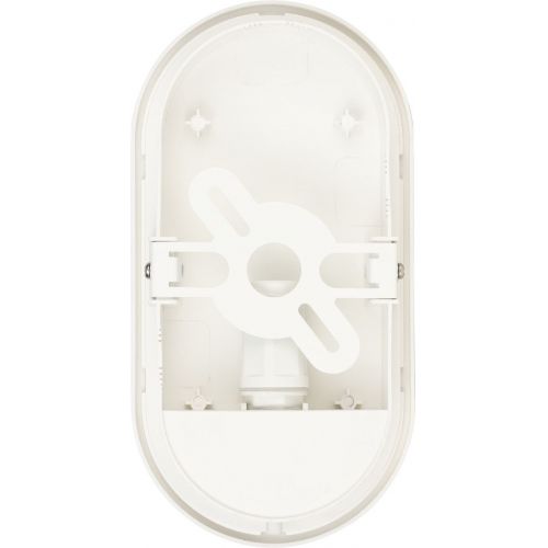 Aplique/plafón LED ovalado OL 1650 P de 15W con detector de movimiento infrarrojo (1680lm, 4000K, IP54)