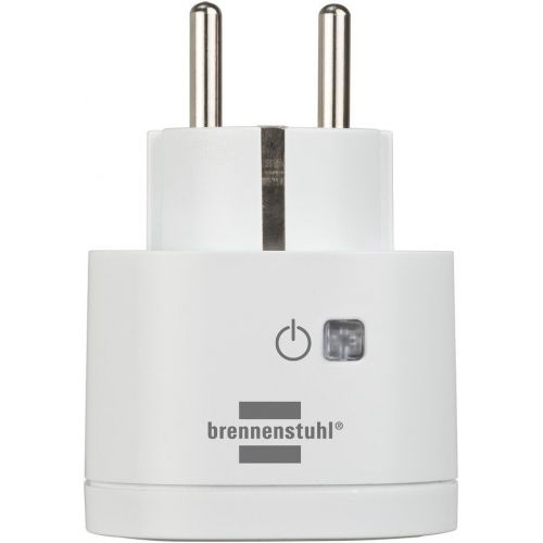 Enchufe inteligente brennenstuhl® Connect WiFi WA 3000 XS01 blanco IP20