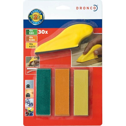 Set de lijadora mini 91x27mm
