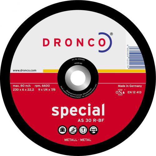 Disco de desbaste AS 30 R Special-metal 115 x 6 mm