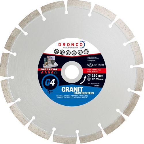 Disco de diamante Superior G4 - Granito (Antes...