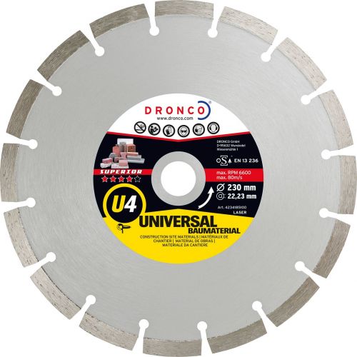 Disco de diamante Superior U4 Universal obra (Antes LT46) Ø 180 mm