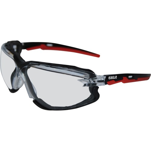 Gafas de protección transparentes con espuma y banda elástica EPI II ORSO