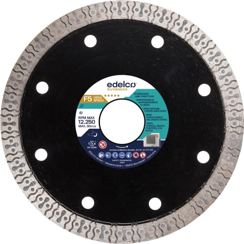 Disco de diamante para gres F5 Ceraspeed (115x22 mm)