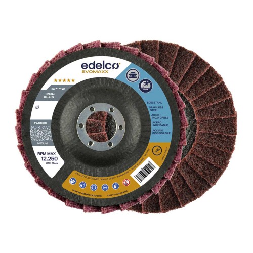 Disco de fibra sin tejer y grano medio Poli Plus 2 (115 mm)