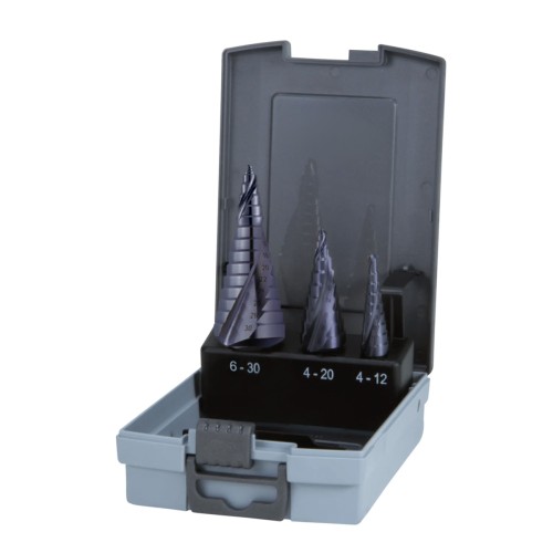 Juego de brocas escalonadas HSSTiaLN Serie 309 Evomaxx