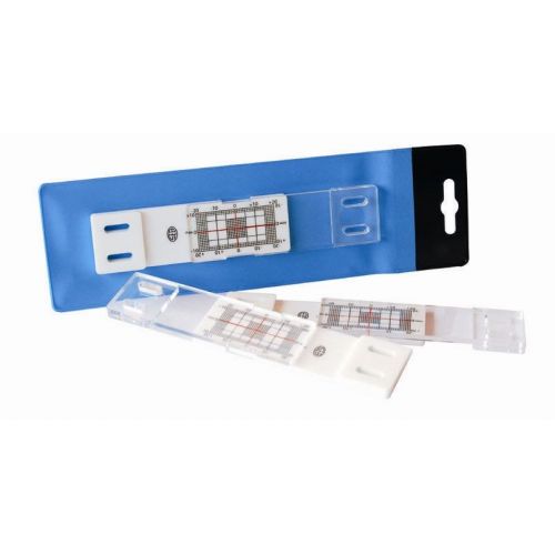 Medidor De Grietas Profesional - 2 Piezas, Precisión De 0,01 Mm A 2,0 Mm, Para Monitoreo De Fisuras
