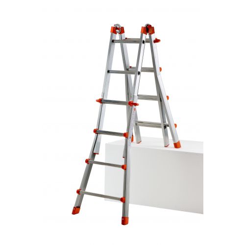 Escalera multiposición telescópica de aluminio PEPPina ALU125