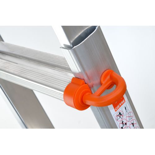 Escalera multiposición telescópica de aluminio PEPPina ALU125