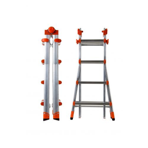 Escalera multifunción telescópica de aluminio PEPPina ALU150