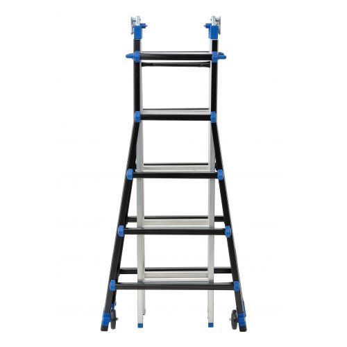 Escalera multifunción telescópica de aluminio PEPPina PRO ALU150