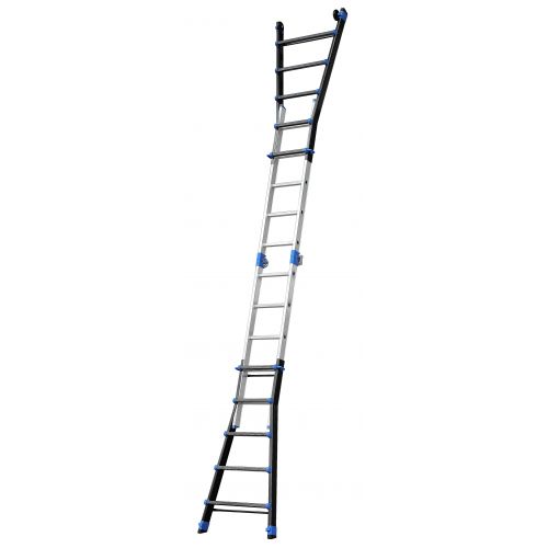 Escalera multifunción telescópica de aluminio PEPPina PRO ALU150