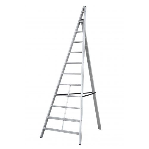 Escalera triangular de aluminio Trittika (10 peldaños)