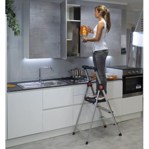 Mini escalera ultraligera de aluminio Dekorstep