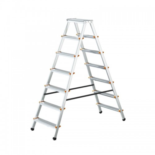 Escalera de tijera de doble subida Stylo (7 peldaños)