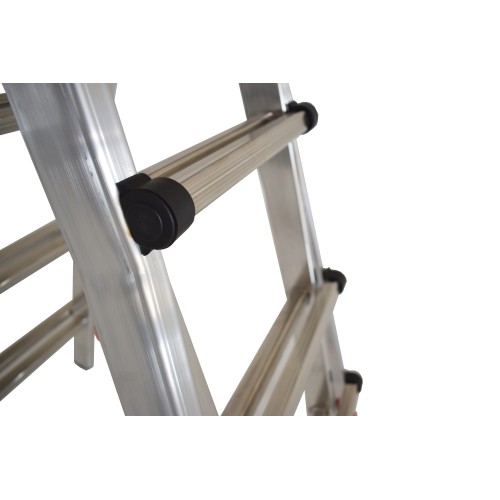 Escalera multiposición telescópica de aluminio PEPPina ALU125