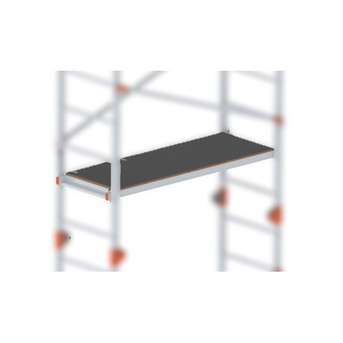 Plataforma con trampilla