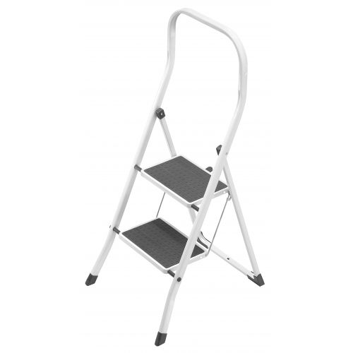 Mini escalera de acero con estribo Superstep (2 peldaños)