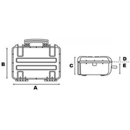 Maleta estanca de protección Explorer 5122