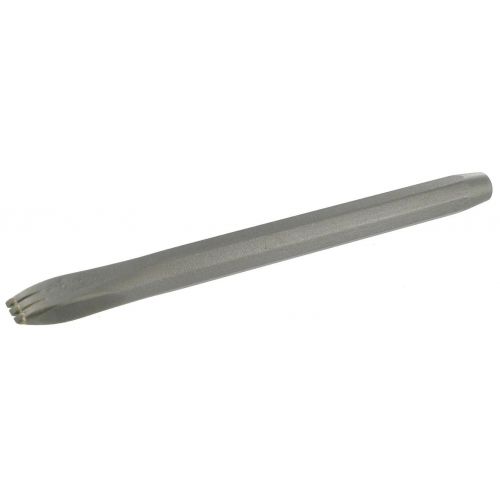 Gradina with flat carbide teeth