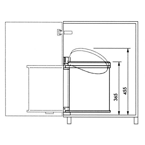 Cubo de basura integrable Compact-Box