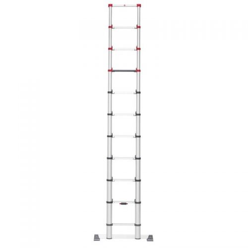 Escalera telescópica de aluminio FlexLine 320 de 11 peldaños