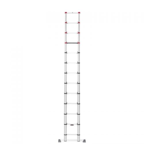 Escalera telescópica de aluminio FlexiLine 380 de 13 peldaños