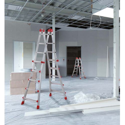 Escalera multifunción telescópica de aluminio ProfiStep Multi
