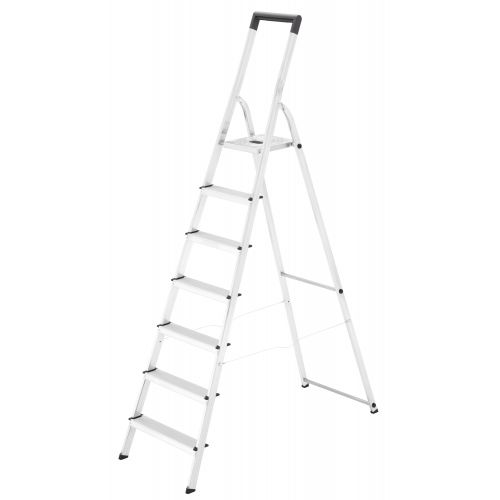 Escalera de tijera de aluminio L40 EasyClix (7 peldaños)