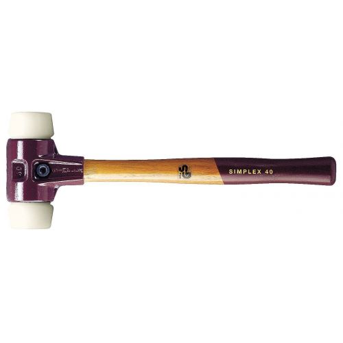 Maza de nylon blanco Simplex