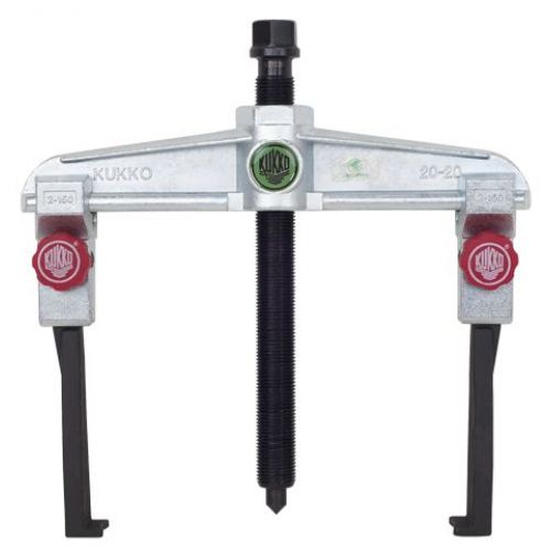 Extractor de rodamientos universal de 2 patas para espacios angostos con regulación rápida (200x150 mm)