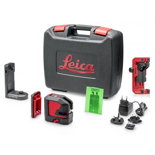 Nivel láser de líneas verdes Lino L2G con pilas y/ o batería recargable