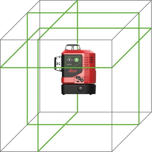 Nivel láser de líneas verdes de 360 grados Lino L6G con maletín rígido