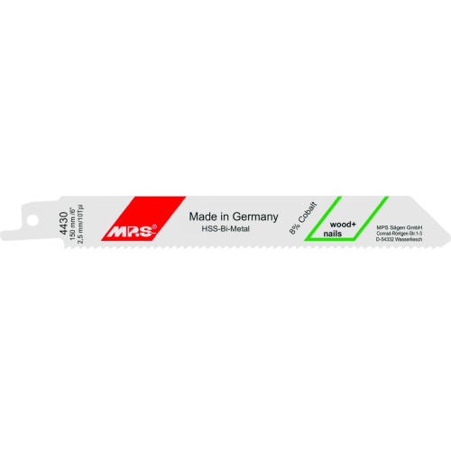 Hoja de sierra de sable Classic-Line-Wood 4430