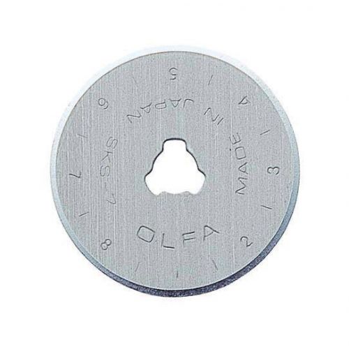 Pack de 10 cuchillas circulares 28x0,3 mm plateadas